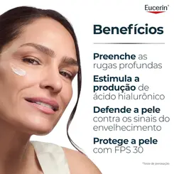 CREME HIDRATANTE EUCERIN HYALURON - FILLER FPS30 ANTIRRUGAS 50ML