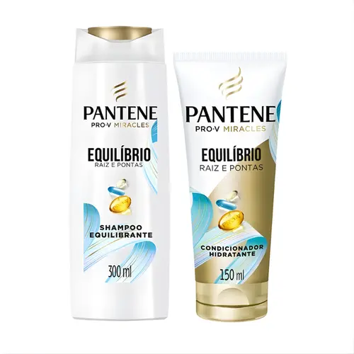 KIT PANTENE EQUILIBRIO SHAMPOO 300ML + CONDICIONADOR 150ML
