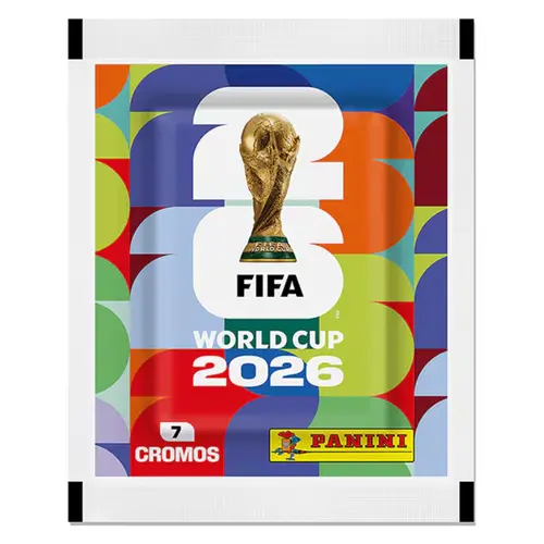 FIGURINHAS COPA DO MUNDO 2026 PANINI COM 7 UNIDADES