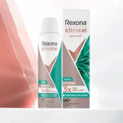 DESODORANTE AEROSSOL REXONA CLINICAL REFRESH 150ML