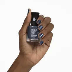 ESMALTE RISQUE DIAMOND GEL METÁLICO - SORBET DE MIRTILO