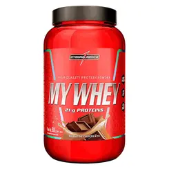MY WHEY INTEGRALMEDICA 21G DE PROTEINA EM PÓ SABOR CHOCOLATE 900G