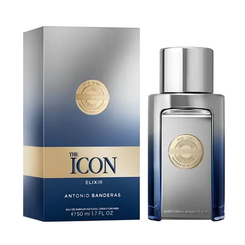 ANTONIO BANDERAS THE ICON ELIXIR EAU DE PARFUM PERFUME MASCULINO 50ML
