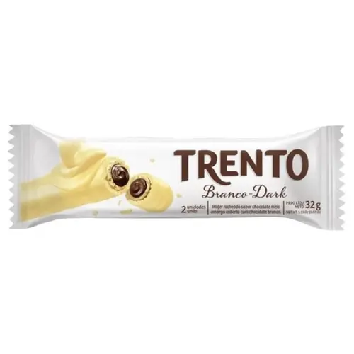 CHOCOLATE TRENTO BRANCO DARK 32G