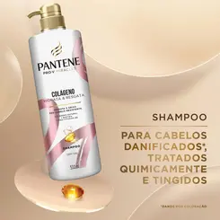 SHAMPOO PANTENE COLAGENO - HIDRATA E RESGATA 510ML
