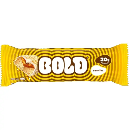 BARRA DE PROTEINA BOLD BANOFFEE 60G
