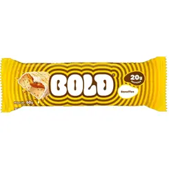 BARRA DE PROTEINA BOLD BANOFFEE 60G