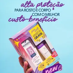 KIT ANASOL PROTETOR SOLAR CORPORAL 200G + FACIAL 60G FPS75