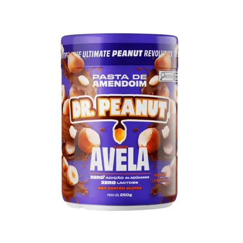 PASTA DE AMENDOIM DR. PEANUT AVELA 250G