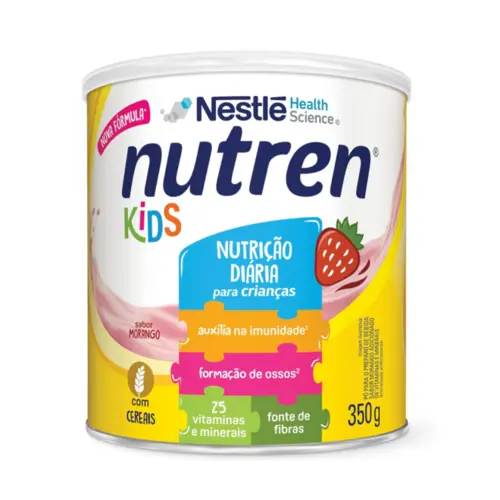 NUTREN KIDS SABOR MORANGO 350G