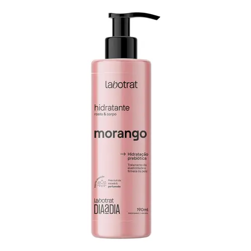HIDRATANTE LABOTRAT DIA A DIA ROSTO E CORPO MORANGO 190ML