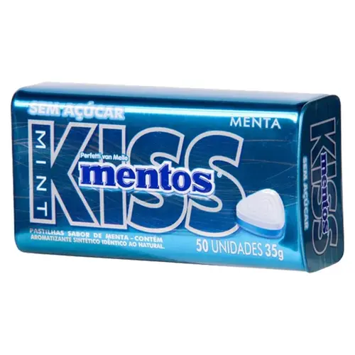 MENTOS MINT KISS MENTA FORTE 35G