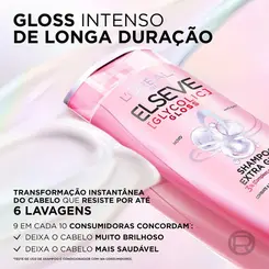 SHAMPOO GLYCOLIC GLOSS  ELSEVE 200ML