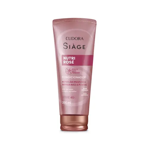 CONDICIONADOR EUDORA SIAGE - NUTRI ROSE 200ML