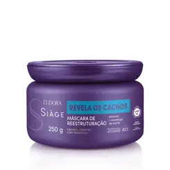 MASCARA DE TRATAMENTO  EUDORA SIAGE - REVELA OS CACHOS 250G