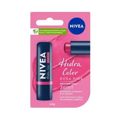 HIDRATANTE LABIAL NIVEA COLOR ROSA PINK 4,8G