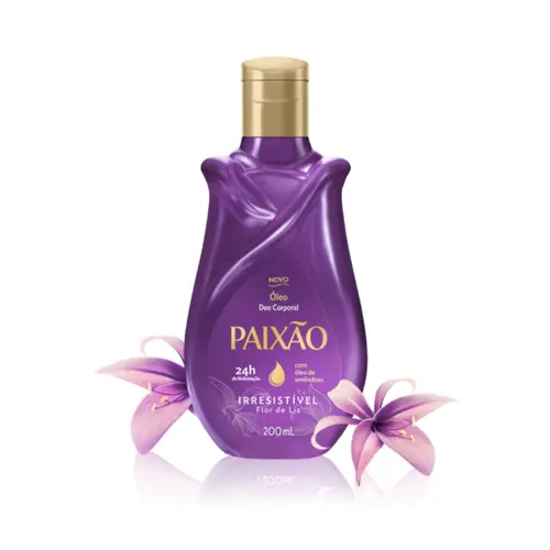 OLEO CORPORAL PAIXAO IRRESISTIVEL - FLOR DE LIS 100ML