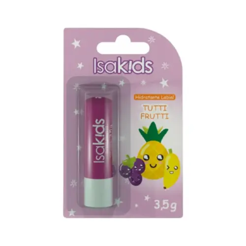 HIDRATANTE LABIAL ISAKIDS TUTTI FRUTTI 3,5G