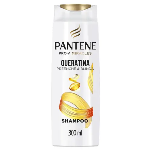 SHAMPOO PANTENE PRO-V MIRACLES QUERATINA - PREENCHE E BLINDA 300ML