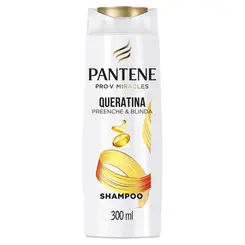 SHAMPOO PANTENE PRO-V MIRACLES QUERATINA - PREENCHE E BLINDA 300ML