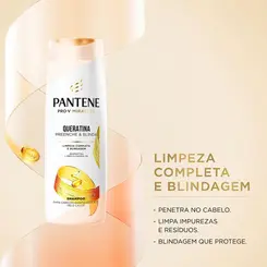 SHAMPOO PANTENE PRO-V MIRACLES QUERATINA - PREENCHE E BLINDA 300ML