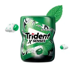 CHICLETE TRIDENT X SENSES SPEARMINT 54G