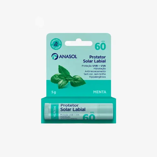 PROTETOR LABIAL ANASOL MENTA FPS60 5G