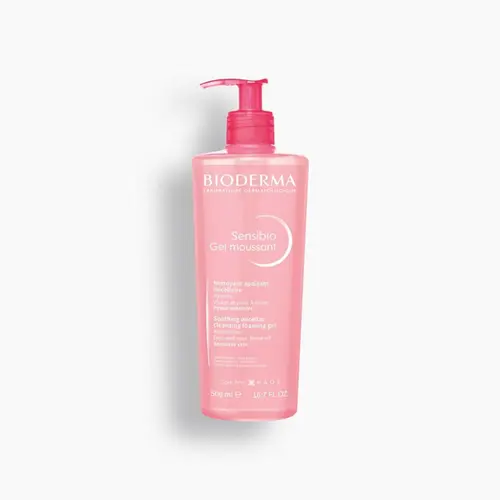 BIODERMA SENSIBIO GEL MOUSSANT GEL DE LIMPEZA MICELAR CALMANTE 500ML