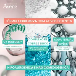 CREME REPARADOR FACIAL AVENE CICALFATE 100ML - NUTRI E REPARA