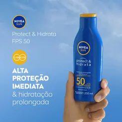 KIT NIVEA SUN PROTECT E HIDRATA PROTETOR SOLAR FPS50 200ML + 100ML