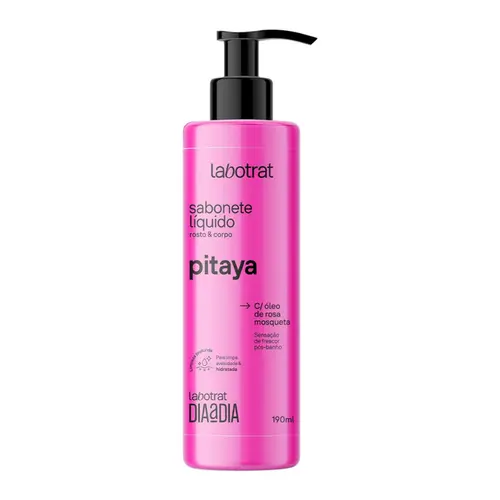 SABONETE LIQUIDO LABOTRAT DIA A DIA ROSTO E CORPO PITAYA 190ML