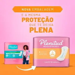PROTETOR DIARIO ABSORVENTE PLENITUDE FEMME 14UN