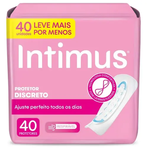 ABSORVENTE PROTETOR DIARIO INTIMUS ULTRA FLEXIVEL 40UN