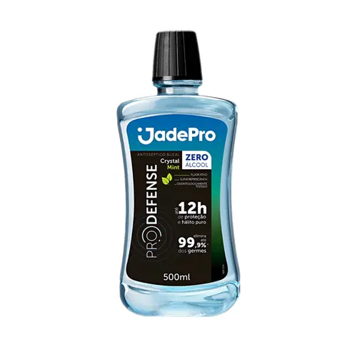 ANTISSÉPTICO BUCAL PRO DEFENSE - CRYSTAL MINT ZERO ALCOOL 500ML