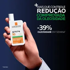 KIT LA ROCHE-POSAY PROTETOR SOLAR FACIAL ANTHELIOS AIRLICIUM FPS 80 40G + GEL DE LIMPEZA EFFCLAR CONCENTRADO 50G