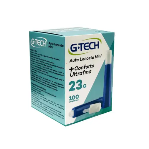AUTO LANCETA MINI G-TECH 23G C/100 UN