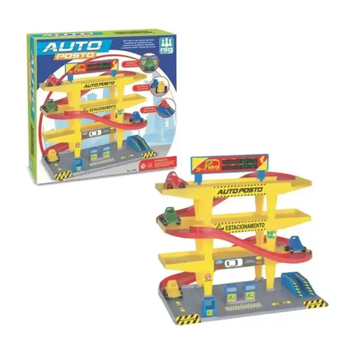 BRINQUEDO PISTA AUTO POSTO