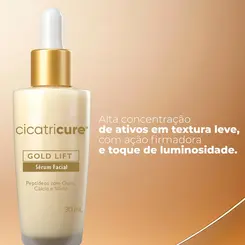 SÉRUM FACIAL CICATRICURE GOLD LIFT 30ML