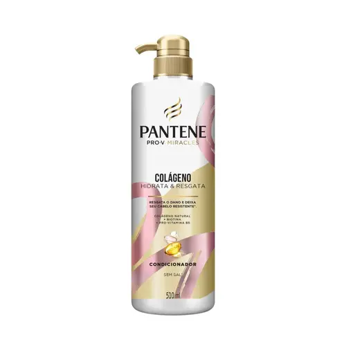 CONDICIONADOR PANTENE PRO-V MIRACLES COLAGENO HIDRATA E RESGATA 510ML