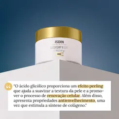 CREME FACIAL EFEITO PEELING ISDINCEUTICS GLICOISDIN 8% SOFT 50G
