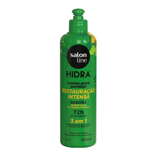 CREME PARA PENTEAR  HIDRA BABOSA SALON LINE 300ML