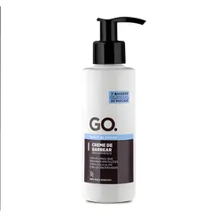 CREME DE BARBEAR GO CLINICAL SHAVE TRANSPARENTE 150 G