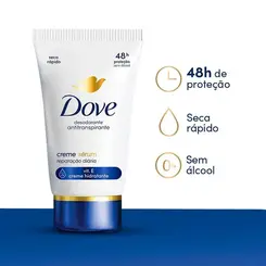 DESODORANTE EM CREME DOVE SERUM REPEPARAÇAO DIARIA 50G