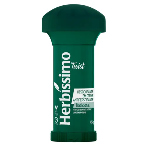DESODORANTE CREME HERBISSIMO TWIST TRADICIONAL 45G