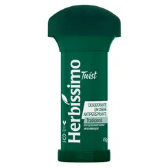 DESODORANTE CREME HERBISSIMO TWIST TRADICIONAL 45G