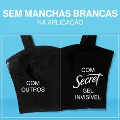 DESODORANTE SECRET STICK EM GEL INVISIBLE BERRY - FRUTAS VERMELHAS 45G