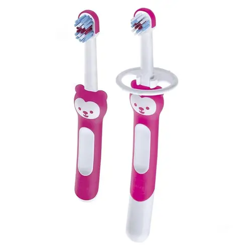 ESCOVA D MAMADEIRA BABY BRUSH GIRLS C/2 UNDS