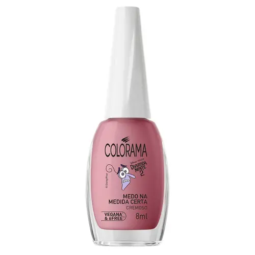 ESMALTE COLORAMA DIVERTIDAMENTE - MEDO NA MEDIDA CERTA 8ML