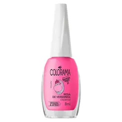 ESMALTE COLORAMA DIVERTIDAMENTE - ROSA DE VERGONHA 8ML