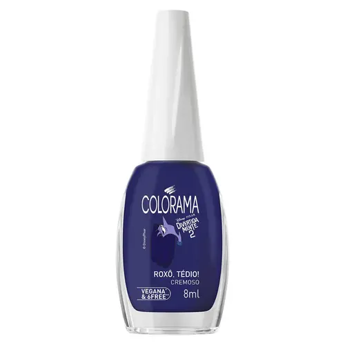 ESMALTE COLORAMA DIVERTIDAMENTE - ROXO TEDIO 8ML